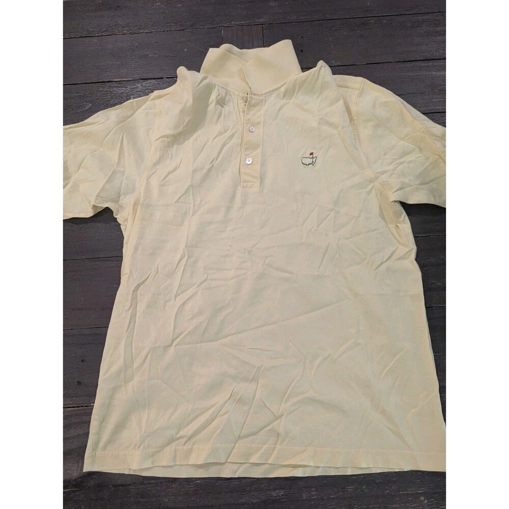 Amen Corner Augusta Nationals 60s 2-Ply Masters Golf Polo Shirt Size M Men